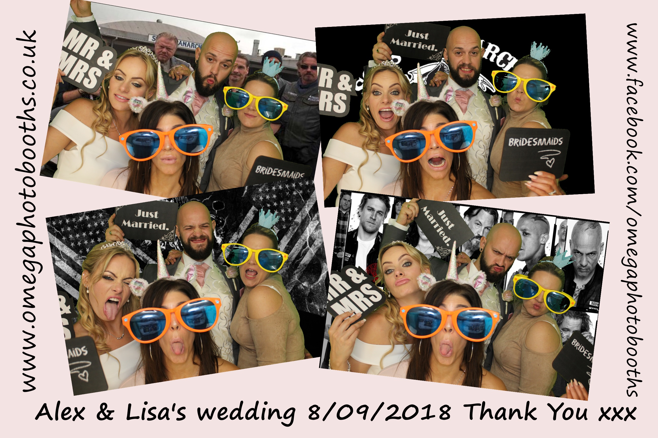 Alex & Lisa's Wedding | View more photos from the event at gallery.omegaphotobooths.co.uk/u/Omega-Photobooths/Alex-Lisas-Wedding